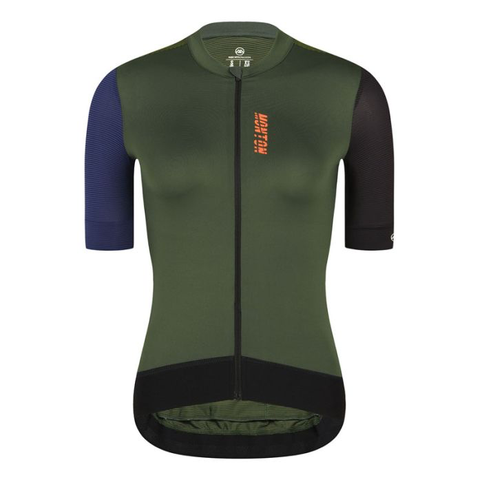 WOMENS CYCLING JERSEY URBAN+ TRAVELER EVO GREEN