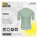 SKULL MONTON WOMENS JERSEY MINIMA LIME CREAM