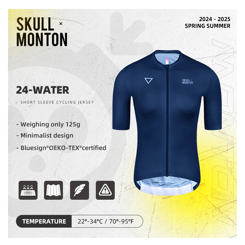 SKULL MONTON WOMENS JERSEY 24-WATER