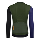 MENS LONG SLEEVE CYCLING JERSEY URBAN TRAVELER EVO GREEN