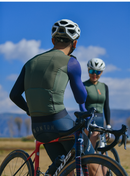 MENS LONG SLEEVE CYCLING JERSEY URBAN TRAVELER EVO GREEN