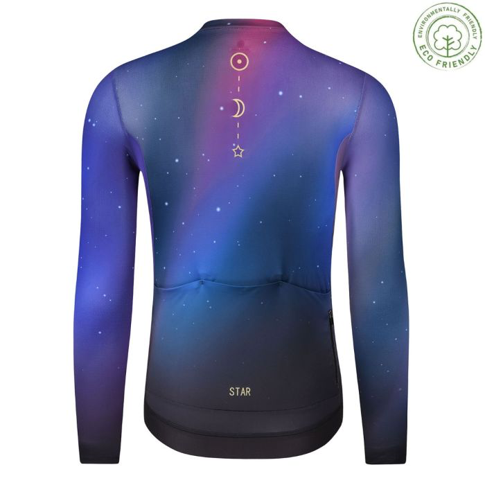 SUMMER LONG SLEEVE CYCLING JERSEY MENS URBAN STAR *