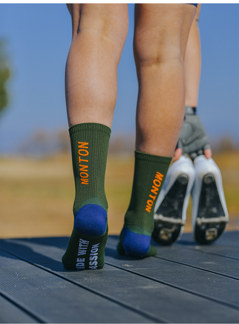 CYCLING SOCKS TRAVELER EVO GREEN MEN