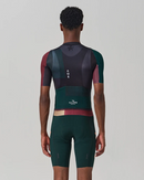 SHORT SLEEVE JERSEY MENS - SERIE TEMPO - CHARCOAL OFF BLACK