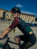 SHORT SLEEVE JERSEY MENS - SERIE TEMPO - CHARCOAL OFF BLACK