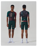 SHORT SLEEVE JERSEY MENS - SERIE TEMPO - CHARCOAL OFF BLACK