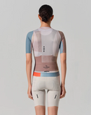 SHORT SLEEVE JERSEY WOMENS - SERIE TEMPO - STONE GREY