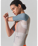 SHORT SLEEVE JERSEY WOMENS - SERIE TEMPO - STONE GREY
