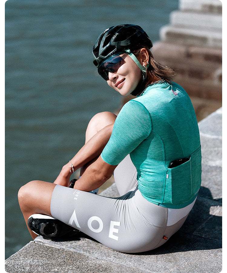NUOVA LUNA . WOMEN'S BIB SHORTS . COCOA BROWN