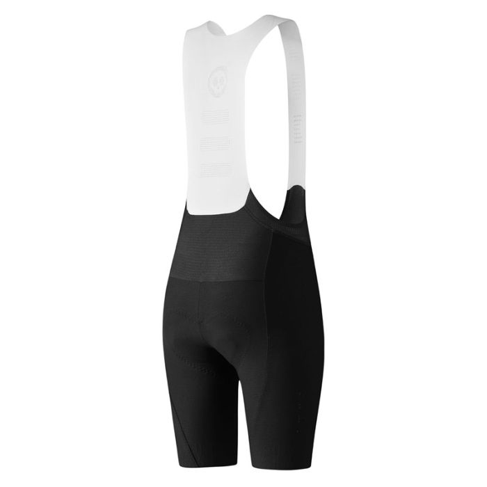 SKULL MONTON MENS BIB SHORTS MINIMA BLACK GRAY