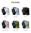 FINGERLESS CYCLING GLOVES MINIMA WHITE