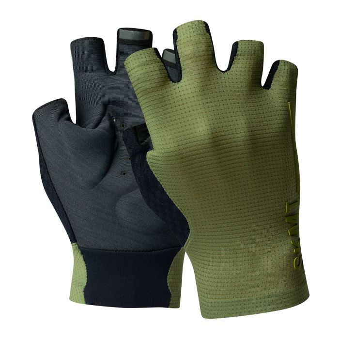 FINGERLESS CYCLING GLOVES MINIMA BRONZE GREEN