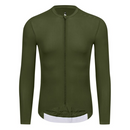 SKULL MONTON MENS LONG SLEEVE JERSEY MINIMA BRONZE GREEN