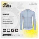 SKULL MONTON MENS LONG SLEEVE JERSEY MINIMA LIGHT BLUE