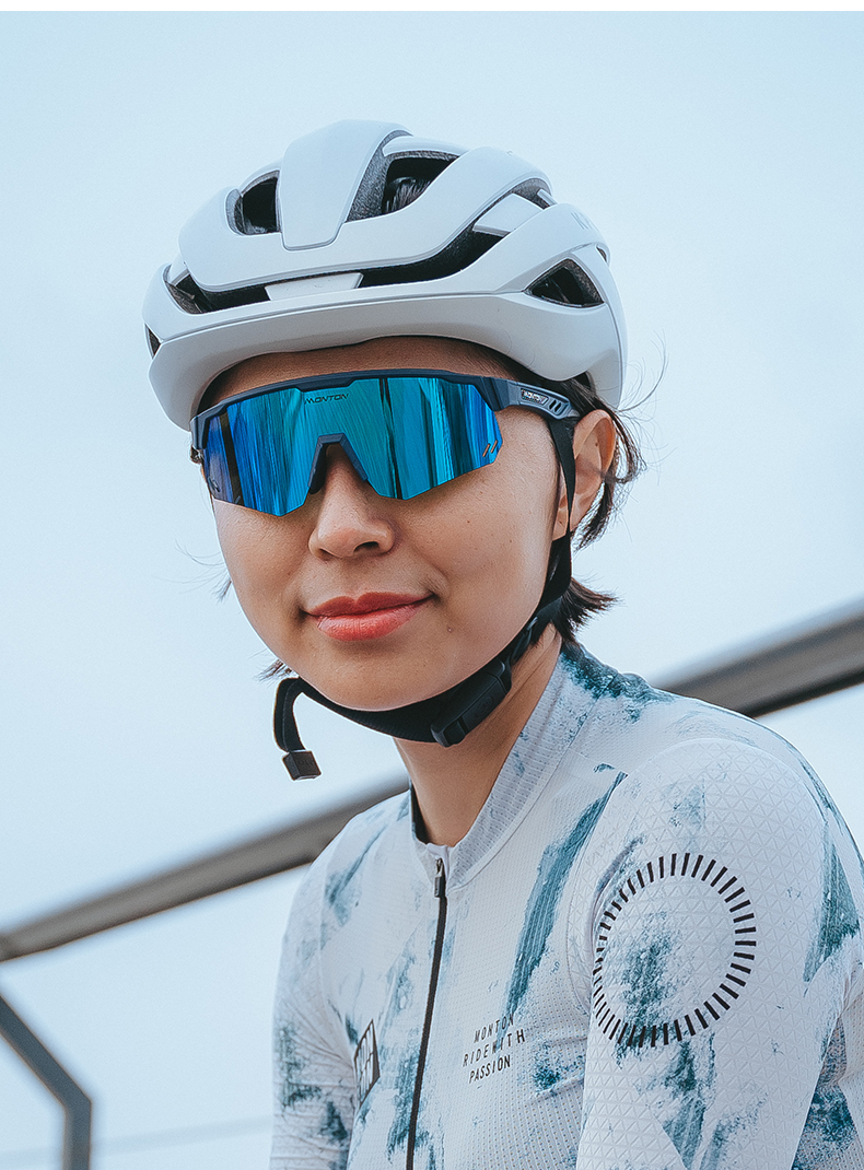 CYCLING SUNGLASSES BLADE MATTE BLUE