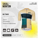 SKULL MONTON MENS JERSEY SK TWO PARCHMENT - GEO ANTIQUE WHITE