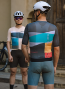 SKULL MONTON MENS JERSEY SK TWO CARBON GRAY  - GEO GRAY