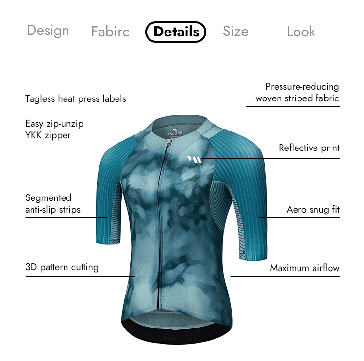 VALORE MONTON MENS JERSEY MOTION BLUE