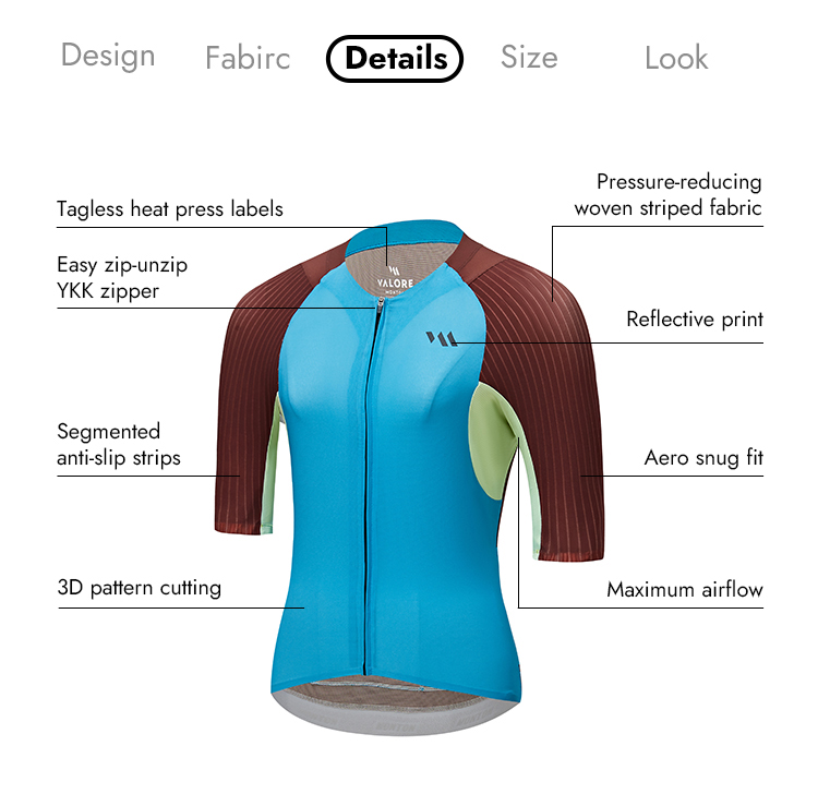 VALORE MONTON MENS JERSEY ERA BLUE MAROON