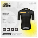 SKULL MONTON MENS JERSEY ENERGY BLACK