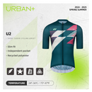 URBAN+ MENS JERSEY U2 LAKE BLUE