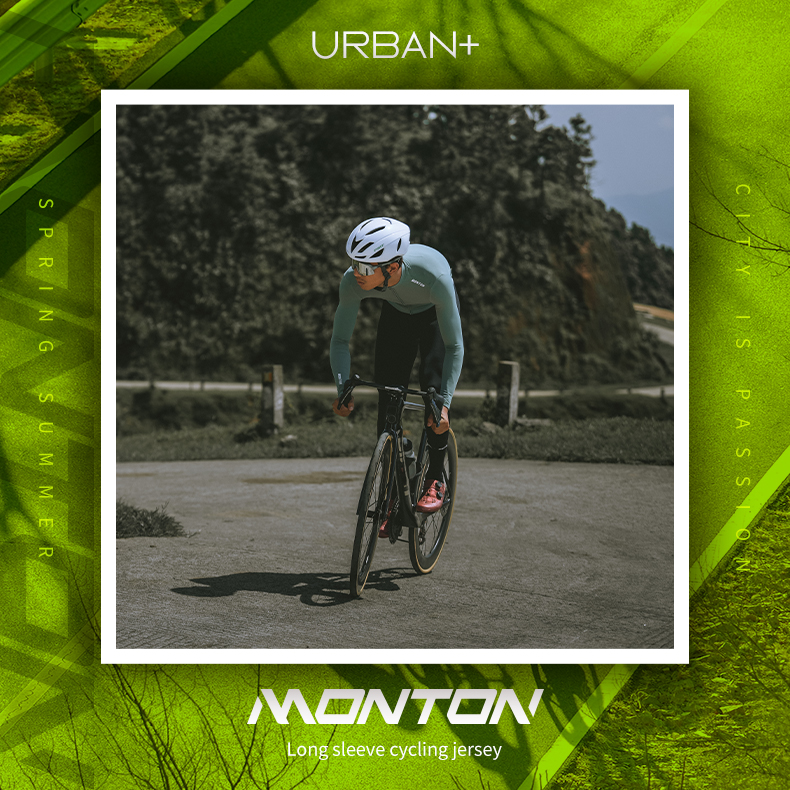 MENS URBAN LONG SLEEVE MIDWEIGHT JERSEY NORUDEAI DUCK GREEN