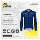 SKULL MONTON MENS LONG SLEEVE JERSEY 24-WATER