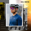 SKULL MONTON MENS LONG SLEEVE JERSEY 24-WATER