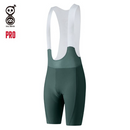 SKULL MONTON MENS BIB SHORTS MINIMA TEAL GREEN