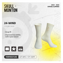 SKULL MONTON WOMENS CYCLING SOCKS 24-WIND