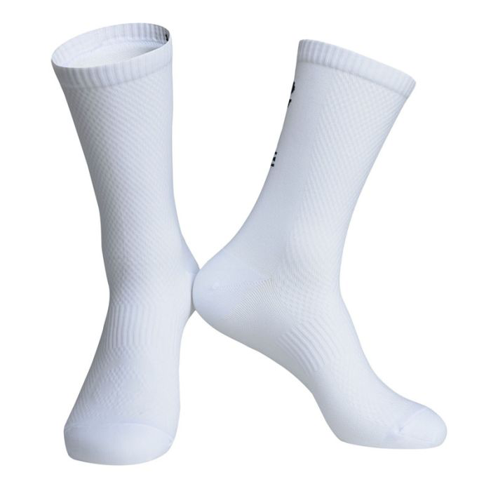 SKULL MONTON CYCLING SOCKS SMILE WHITE