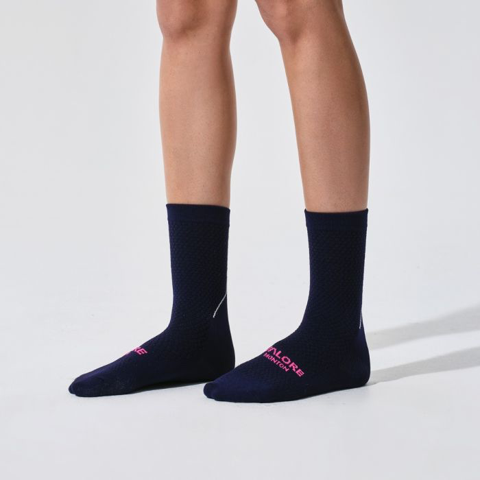 VALORE MONTON WOMENS CYCLING SOCKS ERA NAVY BLUE