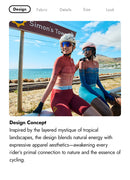 LONG SLEEVE JERSEY MENS TERRA GRADIENT - SUNSET CLAY