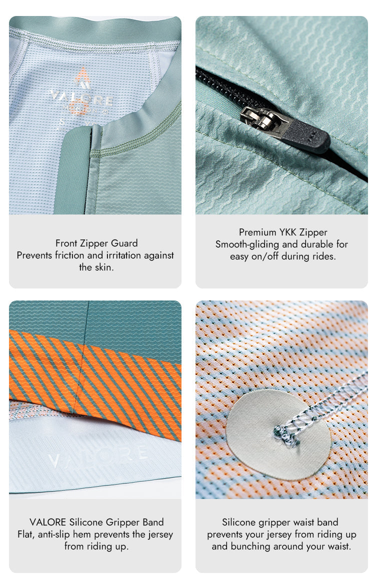 LONG SLEEVE JERSEY MENS TERRA GRADIENT - SUNSET CLAY