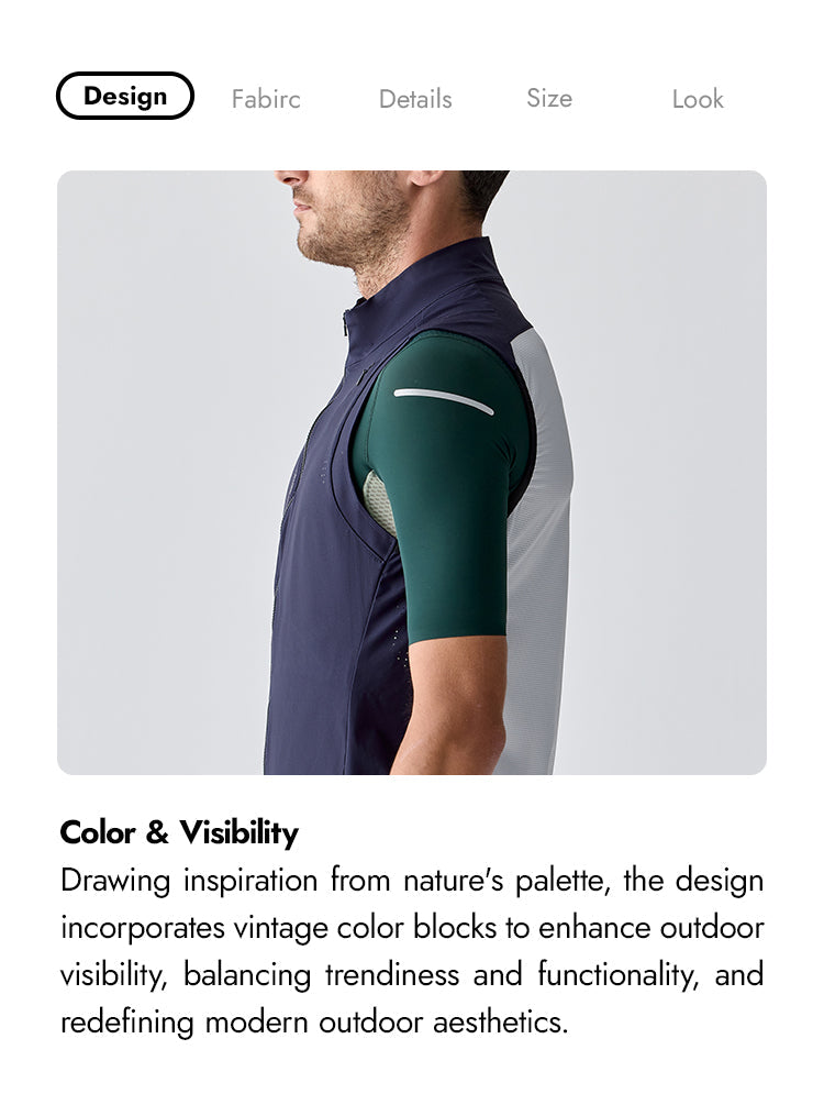 CYCLING VEST KIRI NAVY BLUE