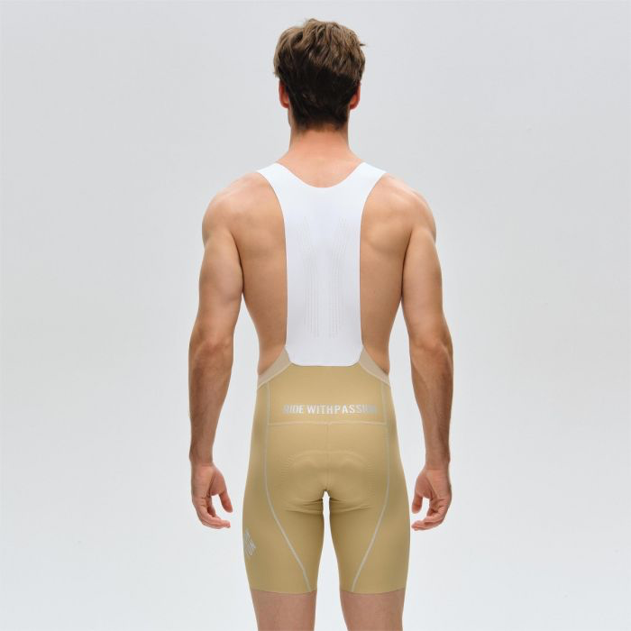MENS BIB SHORTS 25-MINIMA KHAKI