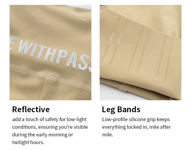 MENS BIB SHORTS 25-MINIMA KHAKI