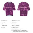 WOMENS JERSEY DAYS LAVENDER RED