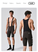 VALORE MONTON MENS BIB SHORTS NUOVA LUNA DARK CHOCOLATE