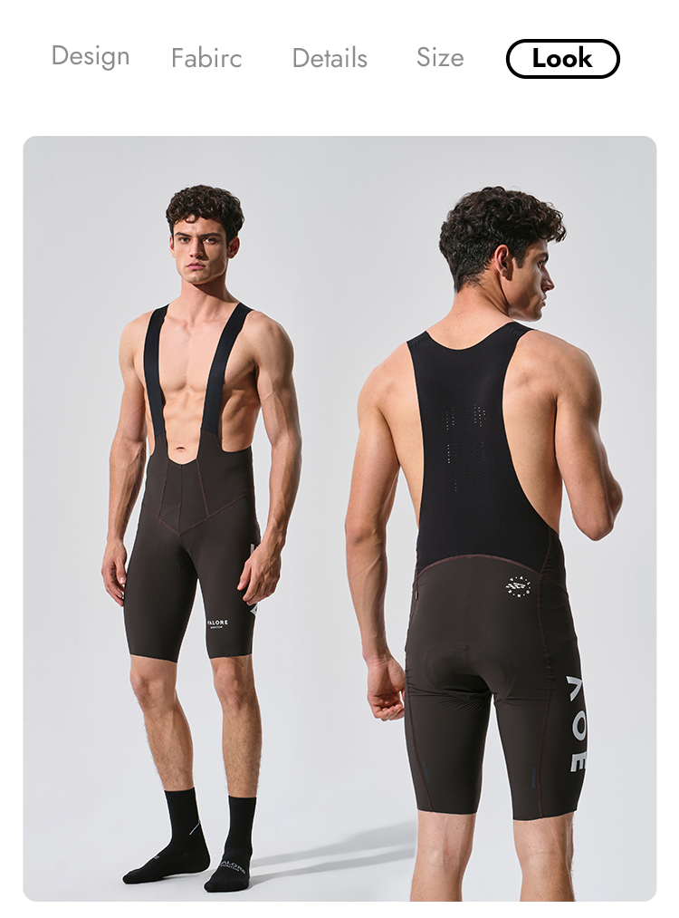 VALORE MONTON MENS BIB SHORTS NUOVA LUNA DARK CHOCOLATE