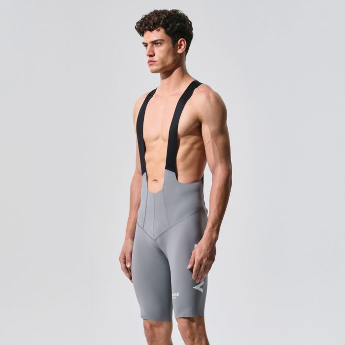 VALORE MONTON MENS BIB SHORTS NUOVA LUNA MEDIUM GRAY