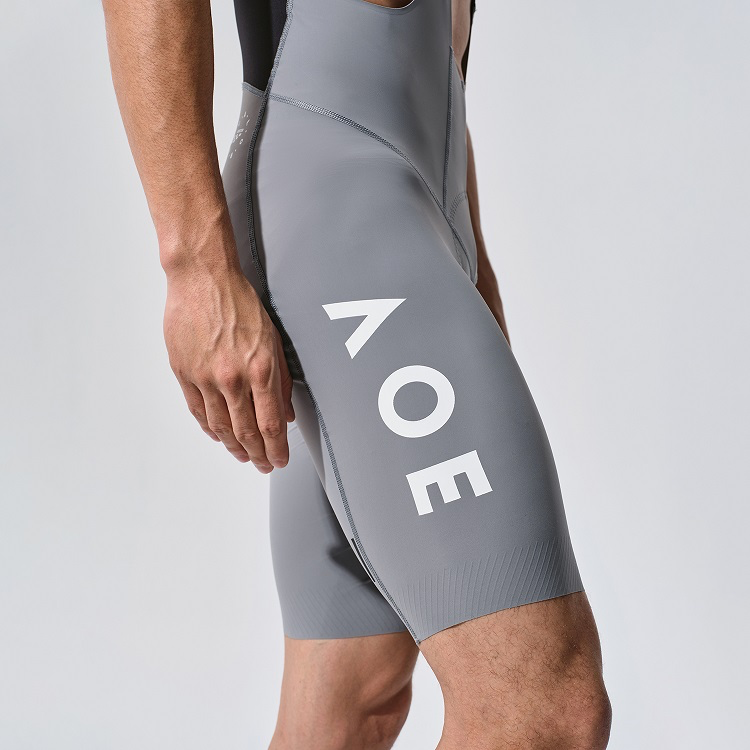 VALORE MONTON MENS BIB SHORTS NUOVA LUNA MEDIUM GRAY