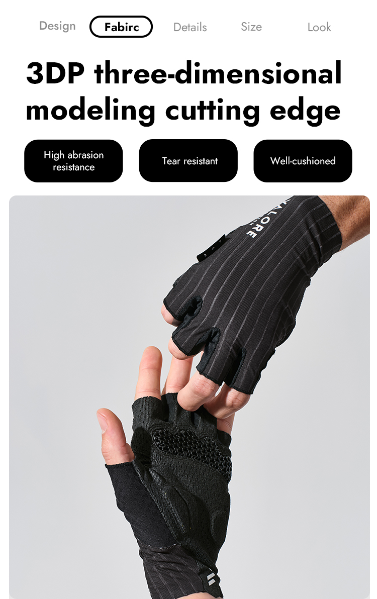 FINGERLESS CYCLING GLOVES VALORE MONTON ERA BLACK