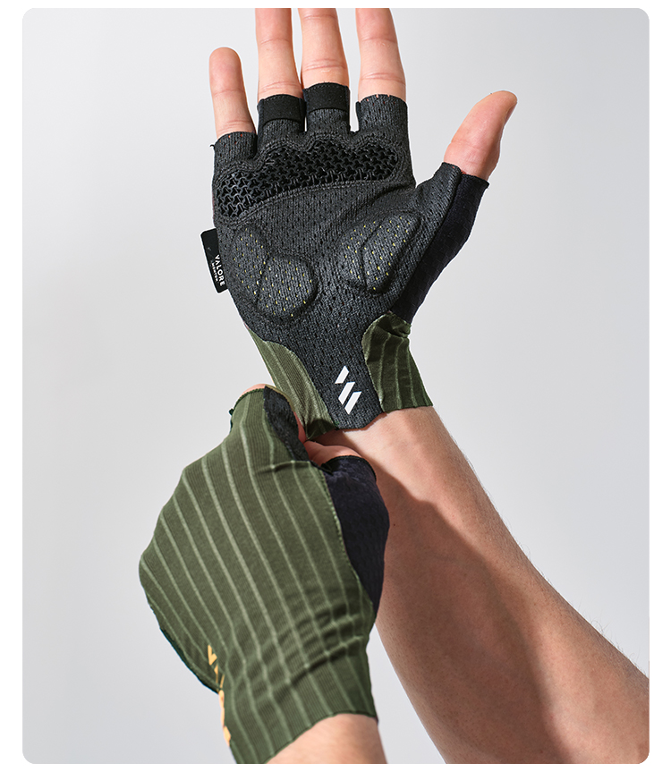 FINGERLESS CYCLING GLOVES VALORE MONTON ERA BLACK