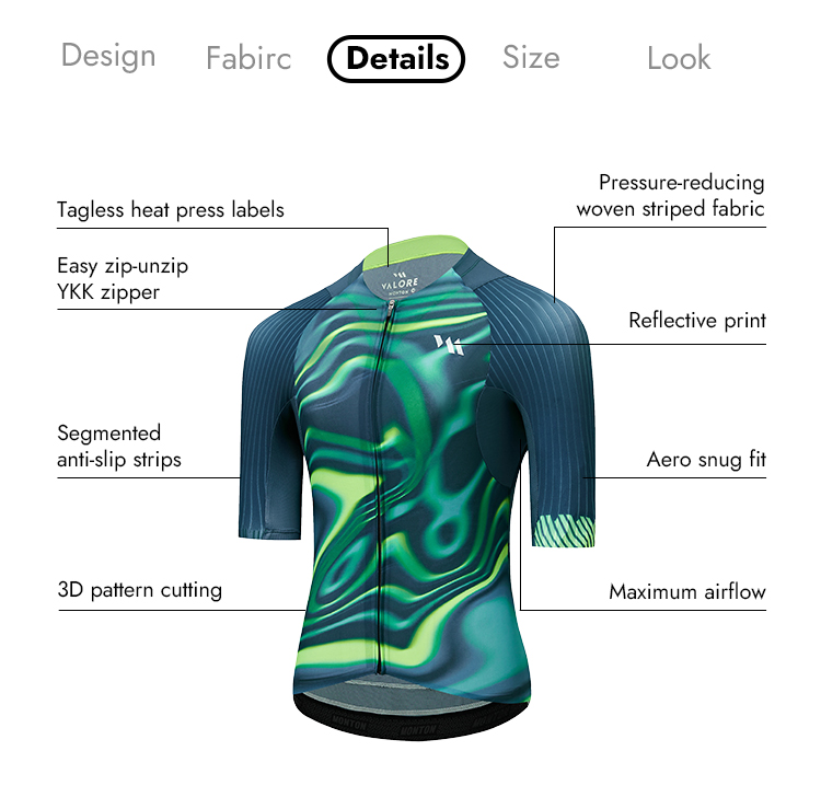 VALORE MONTON MENS JERSEY FLUIDITY CG BLUE