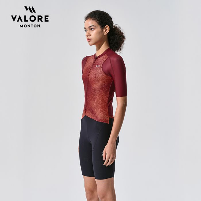 VALORE MONTON WOMENS JERSEY SUNAE RED