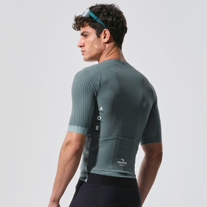 VALORE MONTON MENS JERSEY FLUIDITY GREEN GRAY