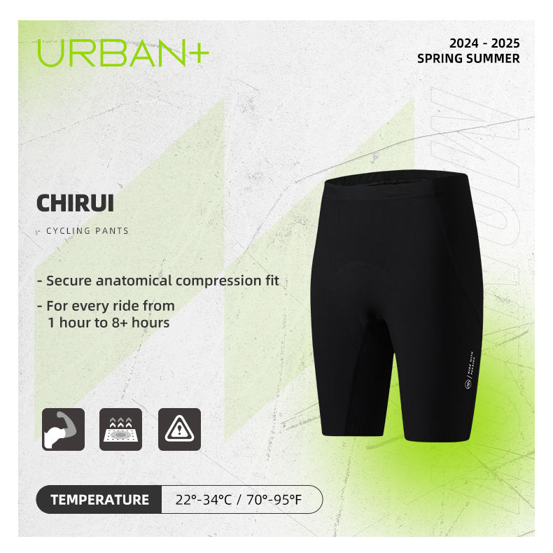 MENS CYCLING SHORTS URBAN+ CHIRUI