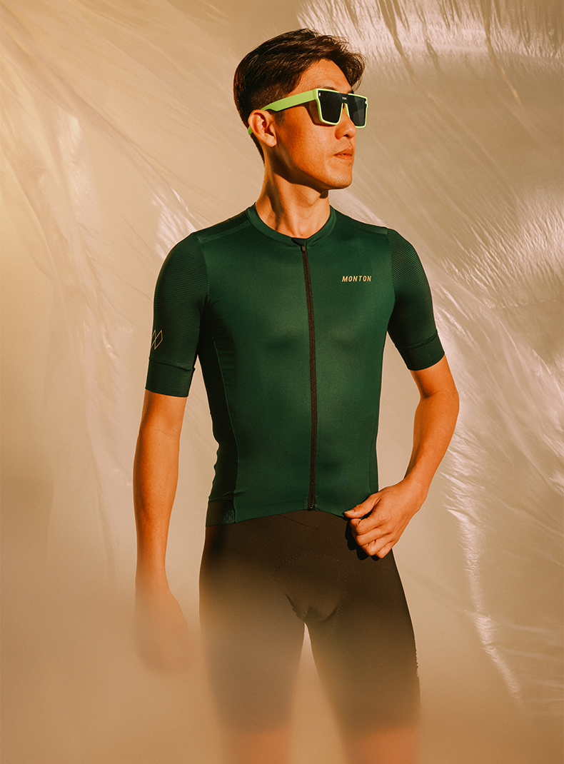 URBAN+ MENS JERSEY 24-TRAVELER DARK GREEN