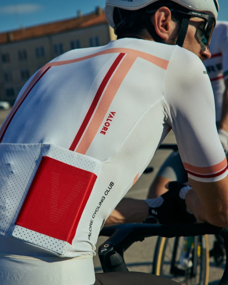 SHORT SLEEVE JERSEY MENS – RETRO CORSA – ROSA STRADA
